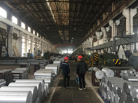 2018年3月西北鋁廠廠房加固工程