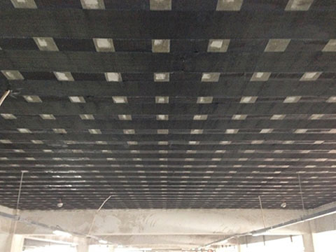 2014年3月萬科紫臺地下室加固工程