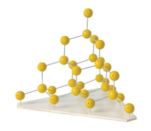 金剛石晶體結構模型