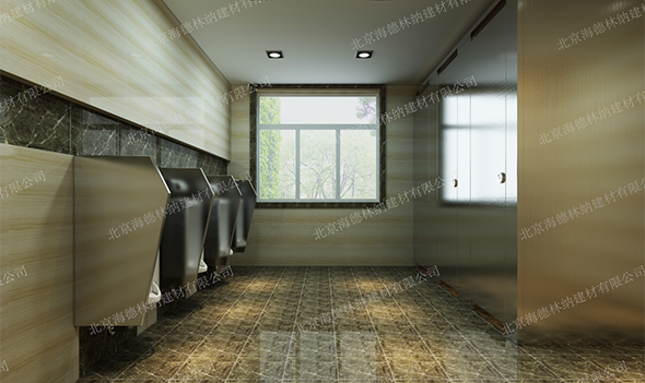 金属卫生间隔断HD-6