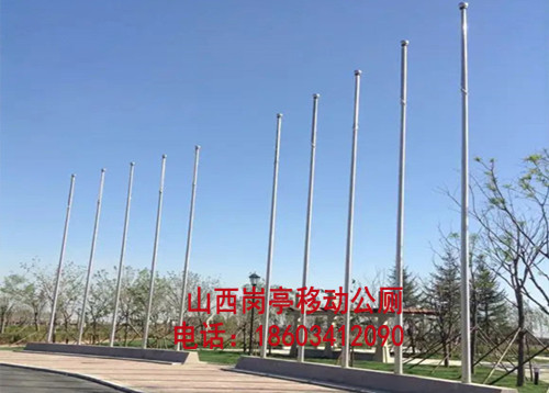 体育场钢制旗杆
