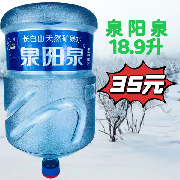 泉阳泉长白山天然矿泉水