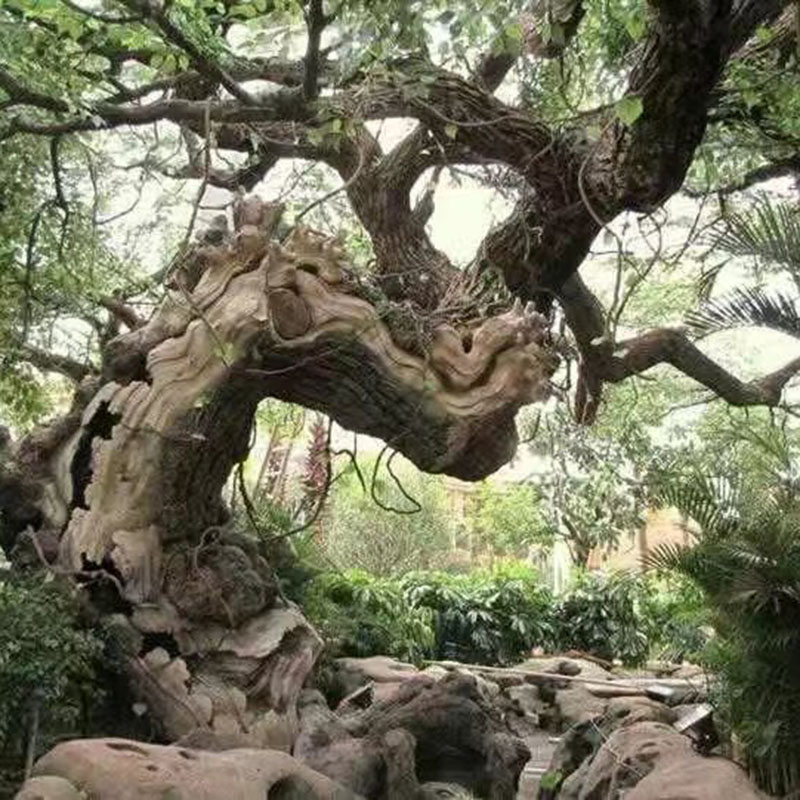 水泥仿生假樹