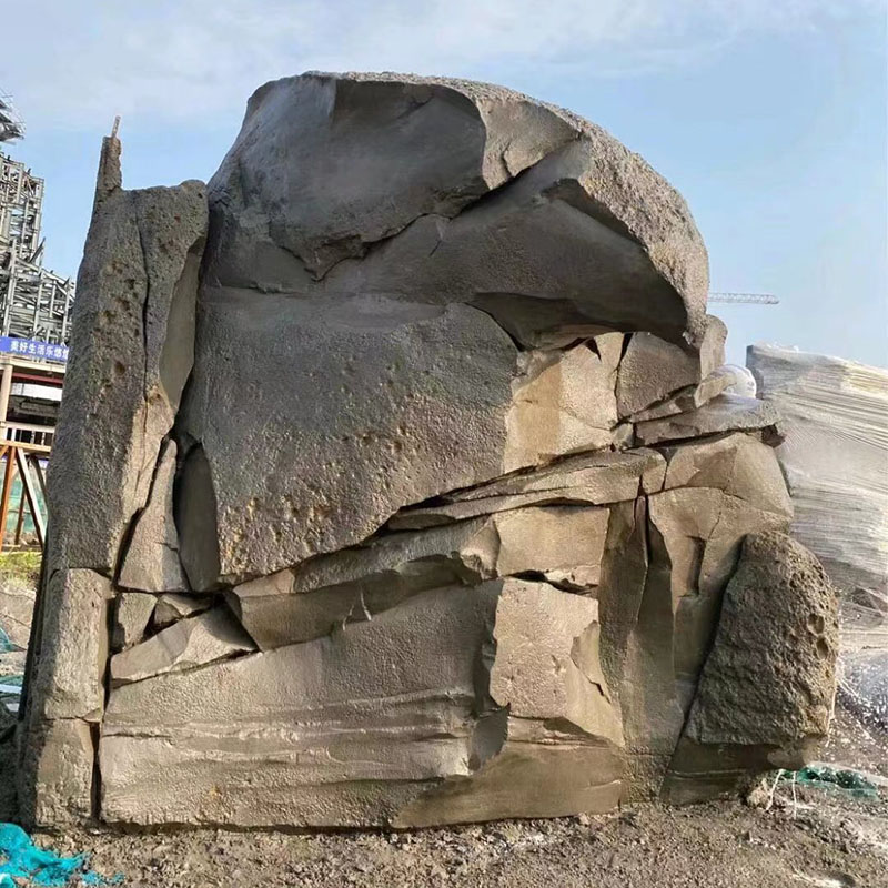 水泥塑石假山