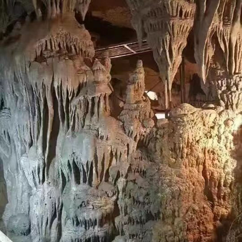 水泥塑石假山