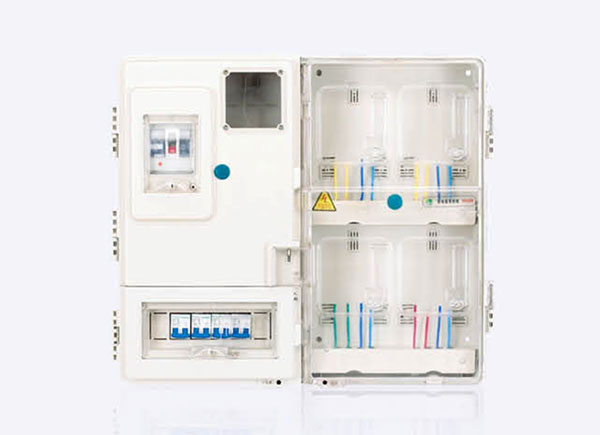 單相電表箱整體型四戶（左右結(jié)構(gòu)）