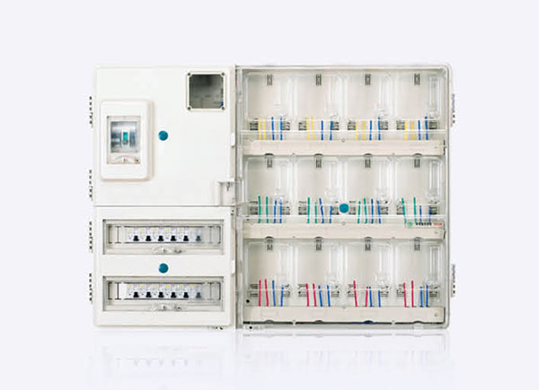 單相電表箱整體型十二戶（左右結(jié)構(gòu)）