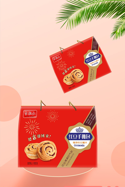 吉粒仁红豆手撕包1.18kg