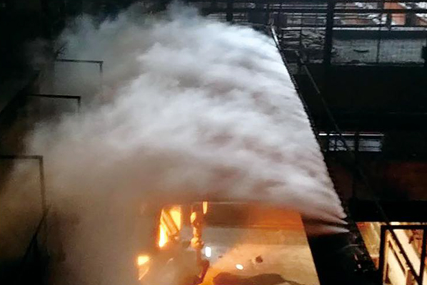 翻斗車干霧抑塵