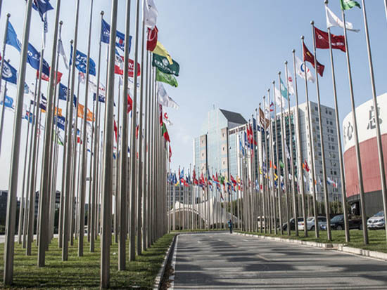 不锈钢电动风动旗杆