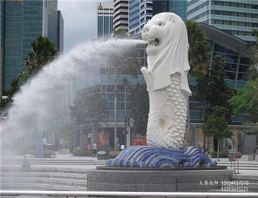 石雕喷泉