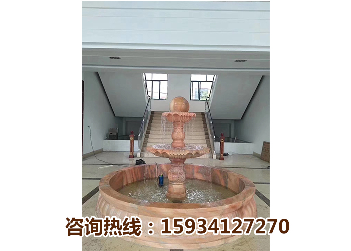 石雕喷泉