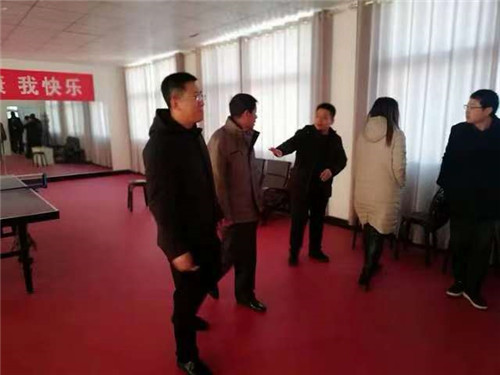 阳泉市党工委书记，盂县组织郝部长，来我村验收支部质量提升建设情况