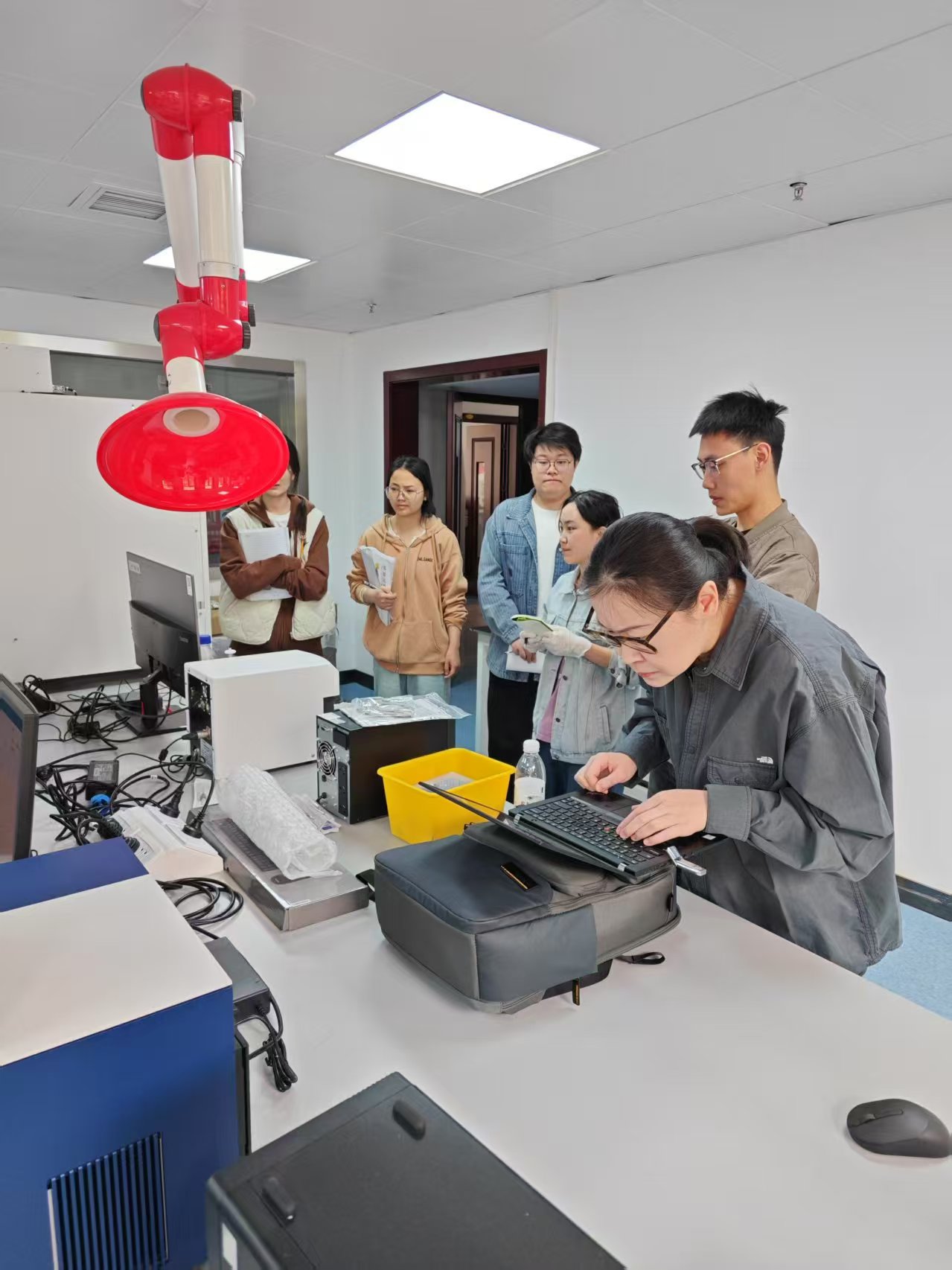 山西农业大学后稷实验室，纳米颗粒跟踪分析仪培训