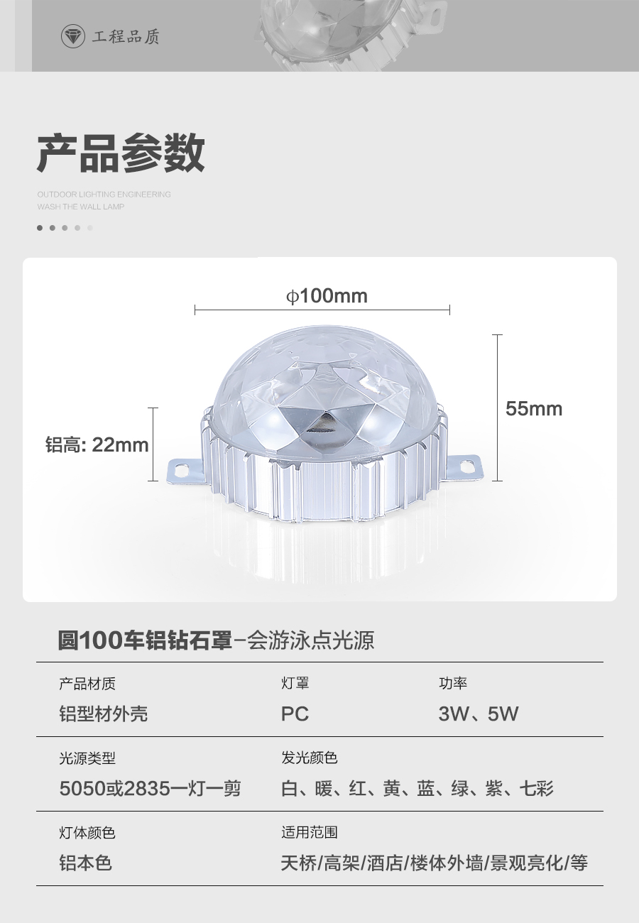 會游泳點(diǎn)光源