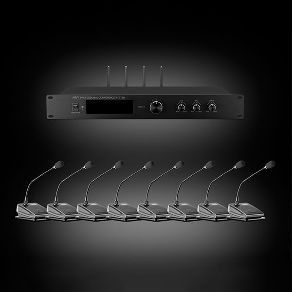 HY100-T8一拖八無線會議系統