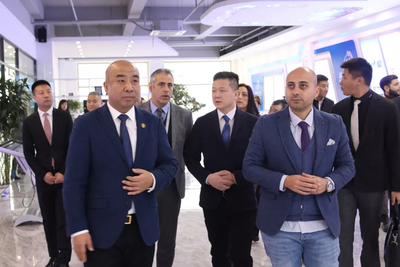拓展国际交流平台意大利卡拉布里亚大区商协会代表团走进百强龙采