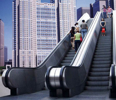 公共交通型自動扶梯