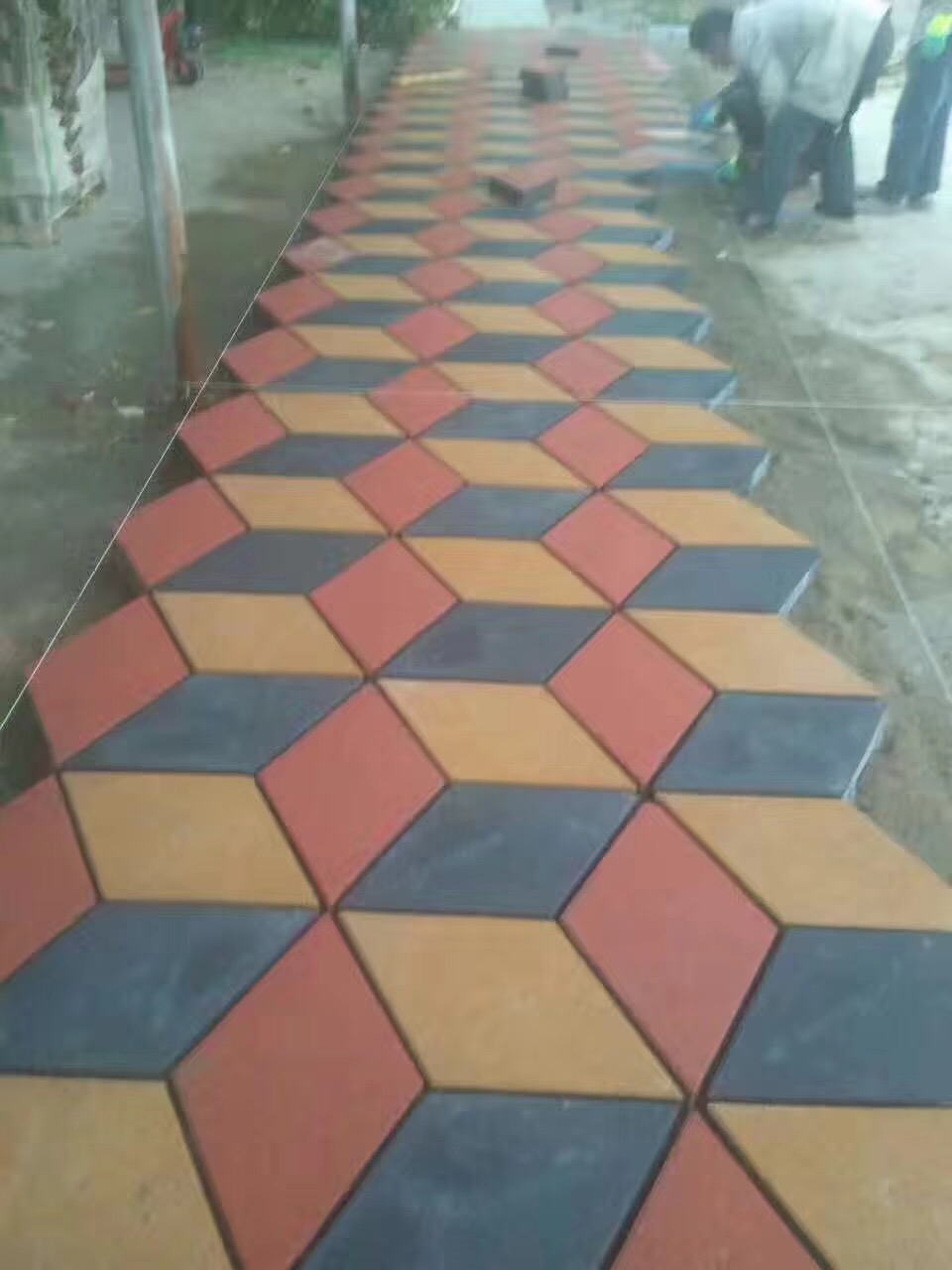 歩道板，透水砖