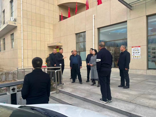 阳泉市民政局领导检查指导工作