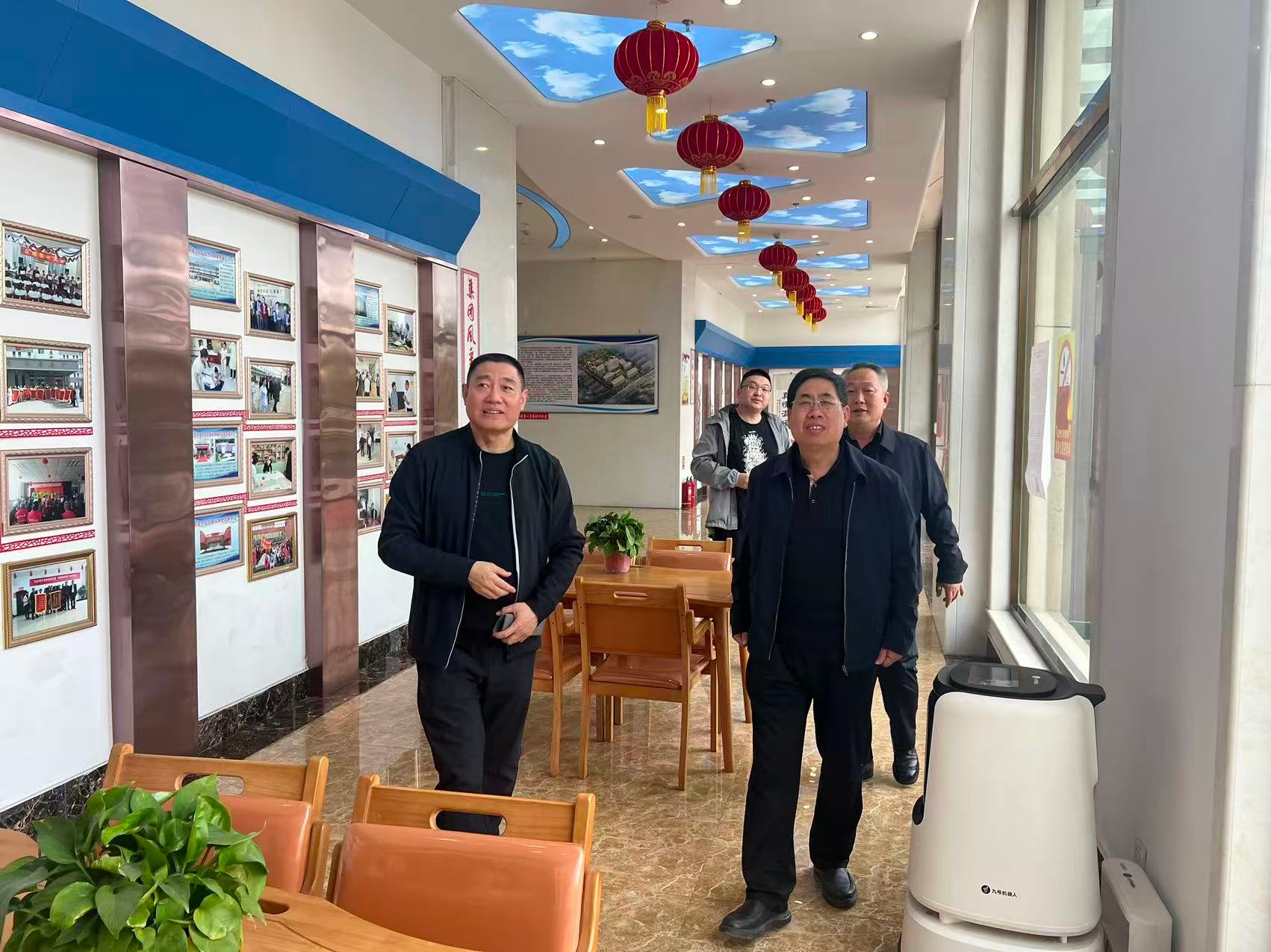 石家庄民政局、阳泉市民政局考察