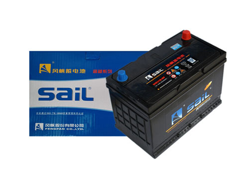 風帆(sail)汽車電瓶蓄電池95D31L-R-12V