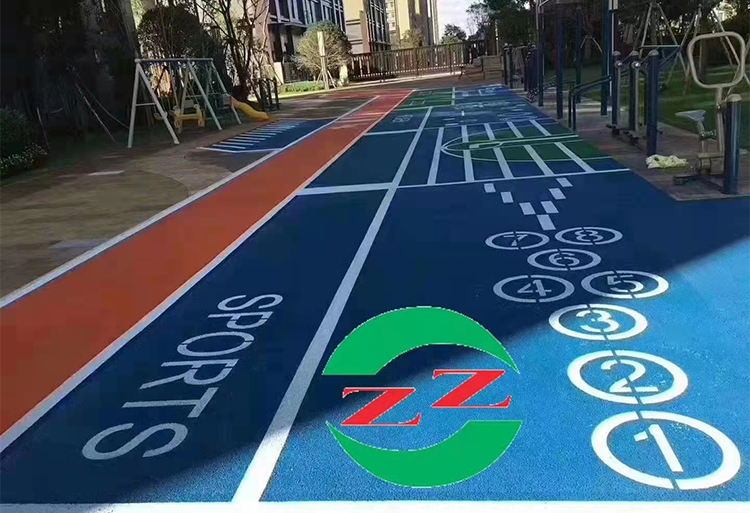 彩色路面