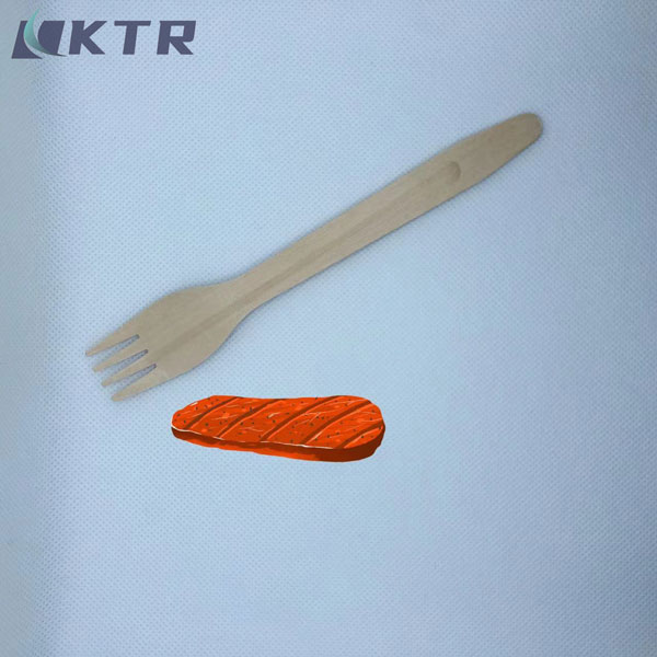 Disposable Wooden Dessert Fork 165mm Wooden Forks Wholesale