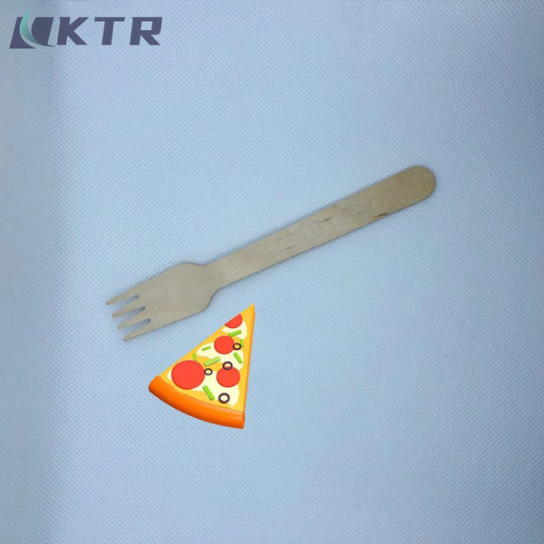 Disposable Wooden Dessert Kork 140mm Wooden Forks Wholesale