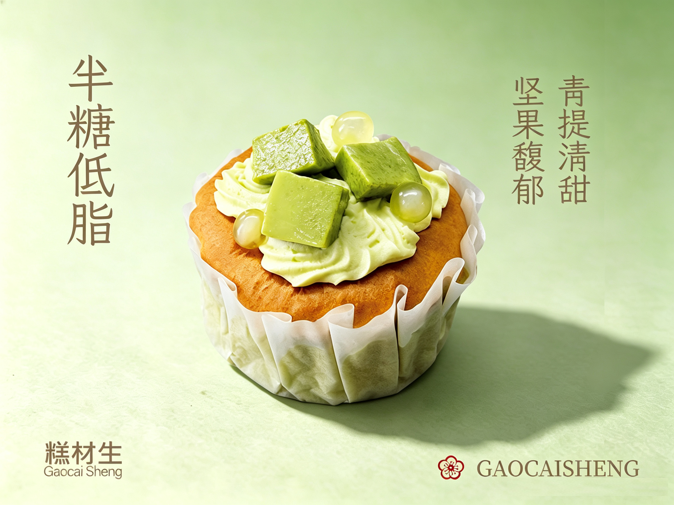 青提半糖舒芙蕾