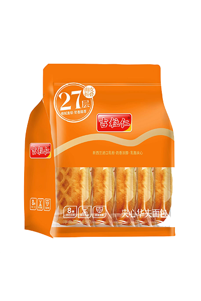 吉粒仁夹心华夫面包