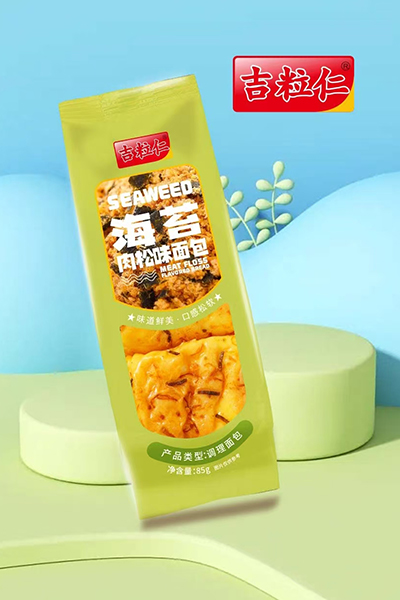 海苔肉松味面包