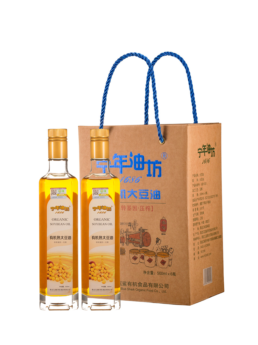 Organic Soybean Oil 500ml×6