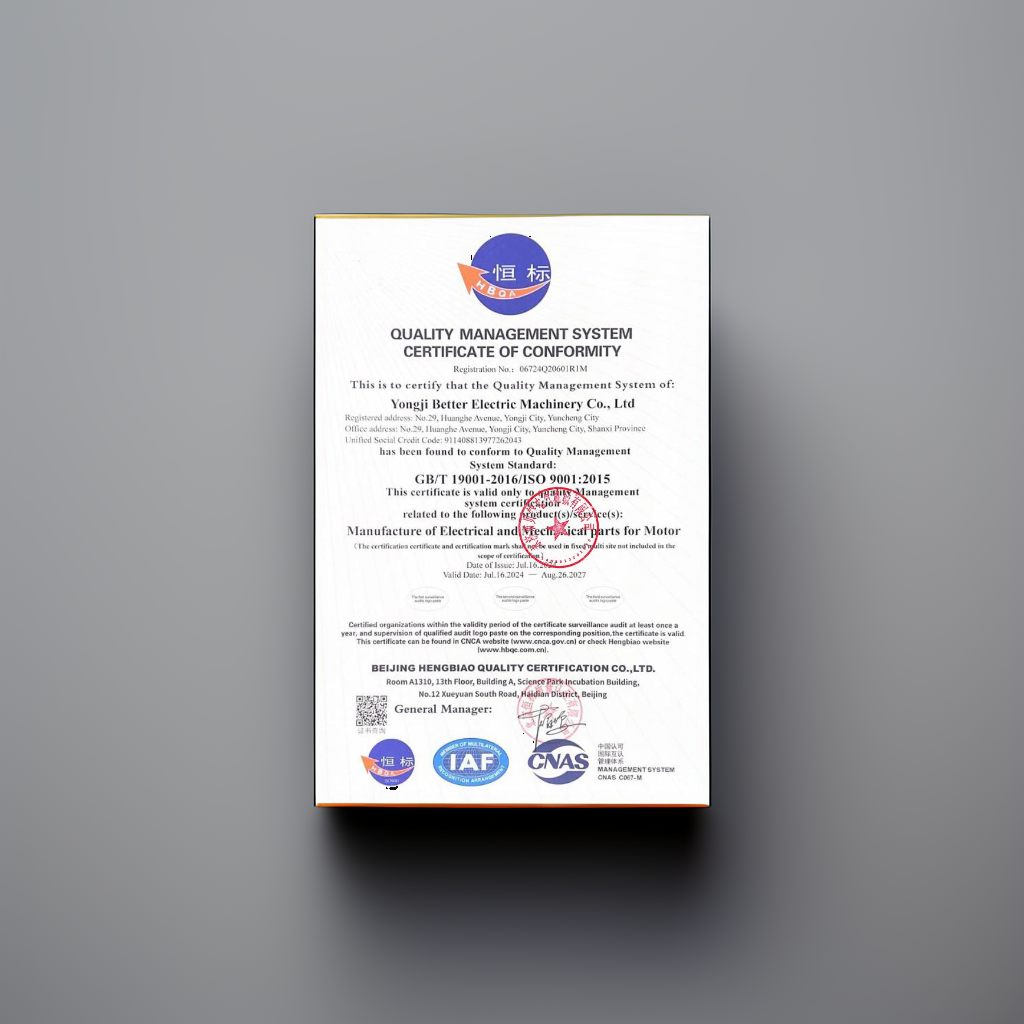 ISO9001 Quality Management System