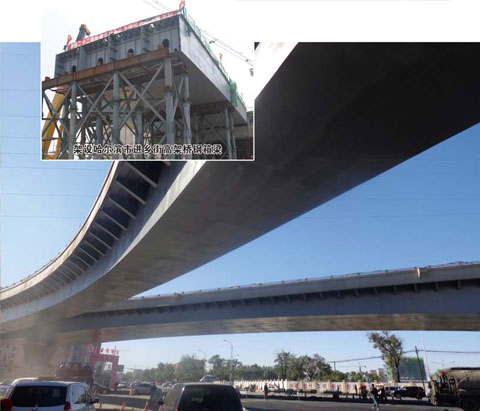 哈尔滨市进乡街高架桥工程