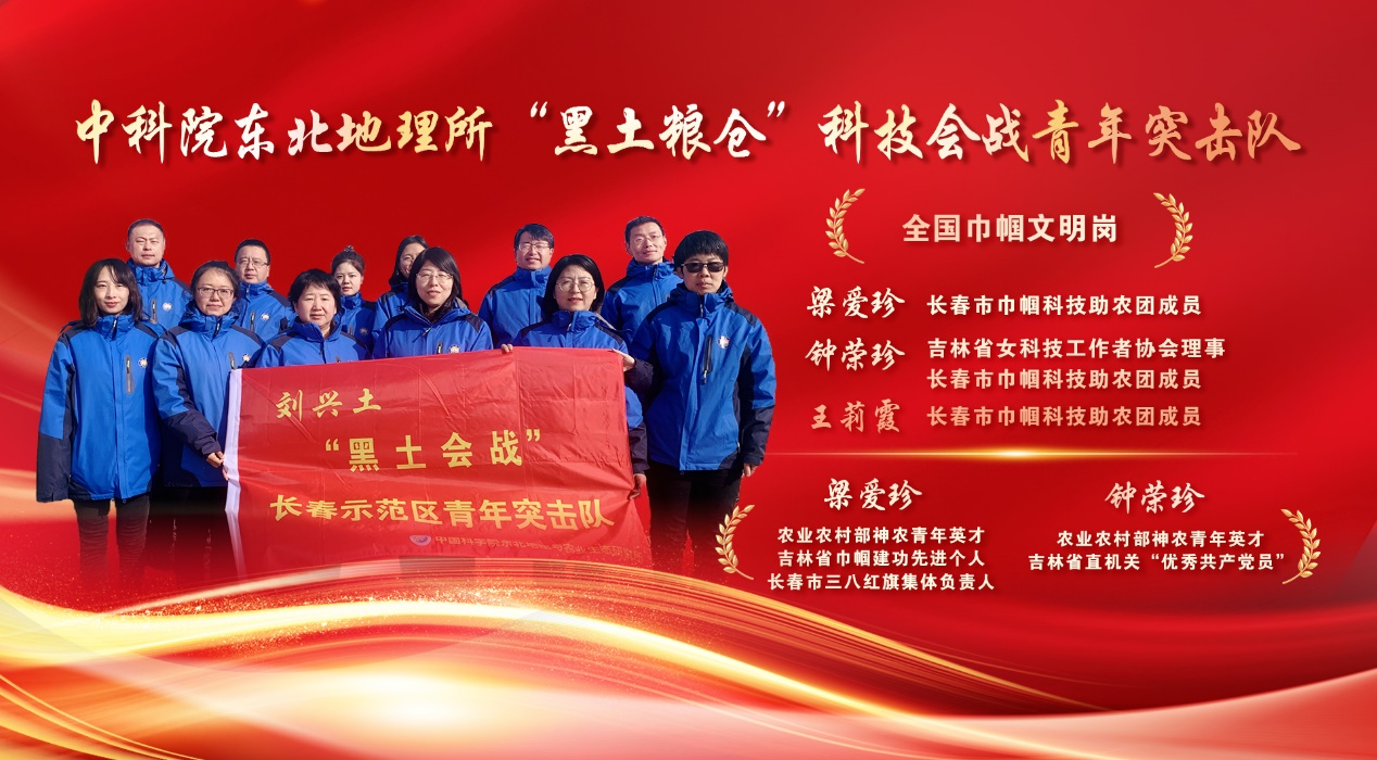 “黑土粮仓”科技会战长春示范区青年突击队荣获全国巾帼文明岗称号