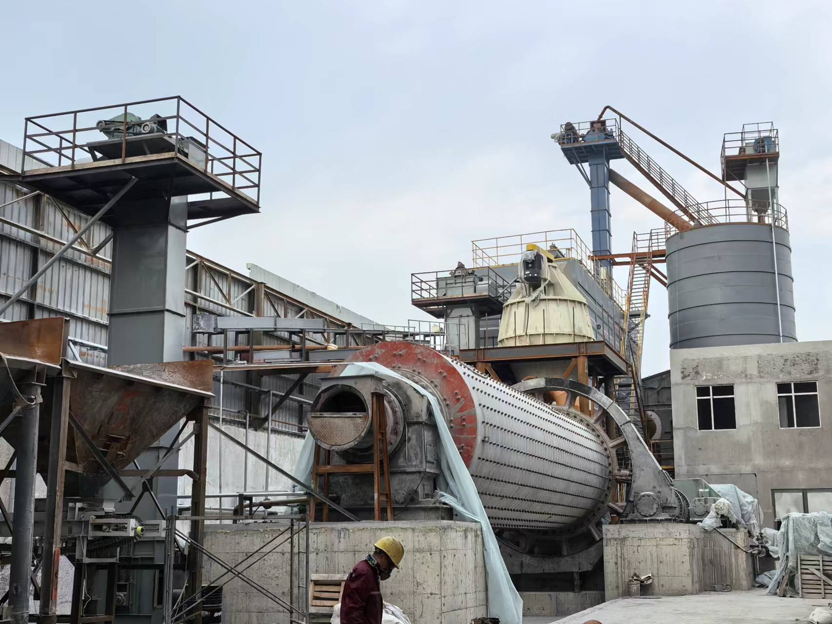 【青島世納】鋁礬土用超微大型ITC2000氣流分級機