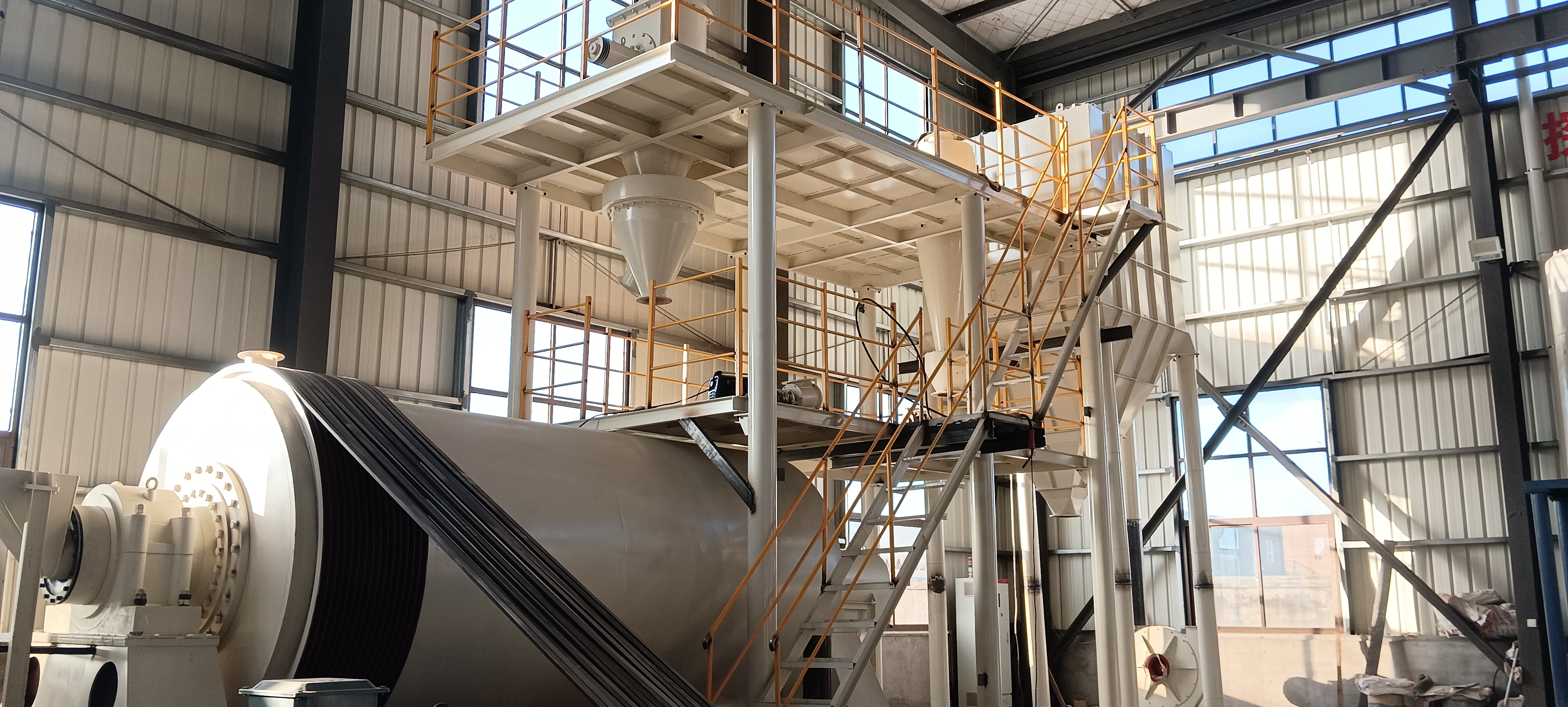 【Qingdao Shina】Large-scale ball mill classifying production line