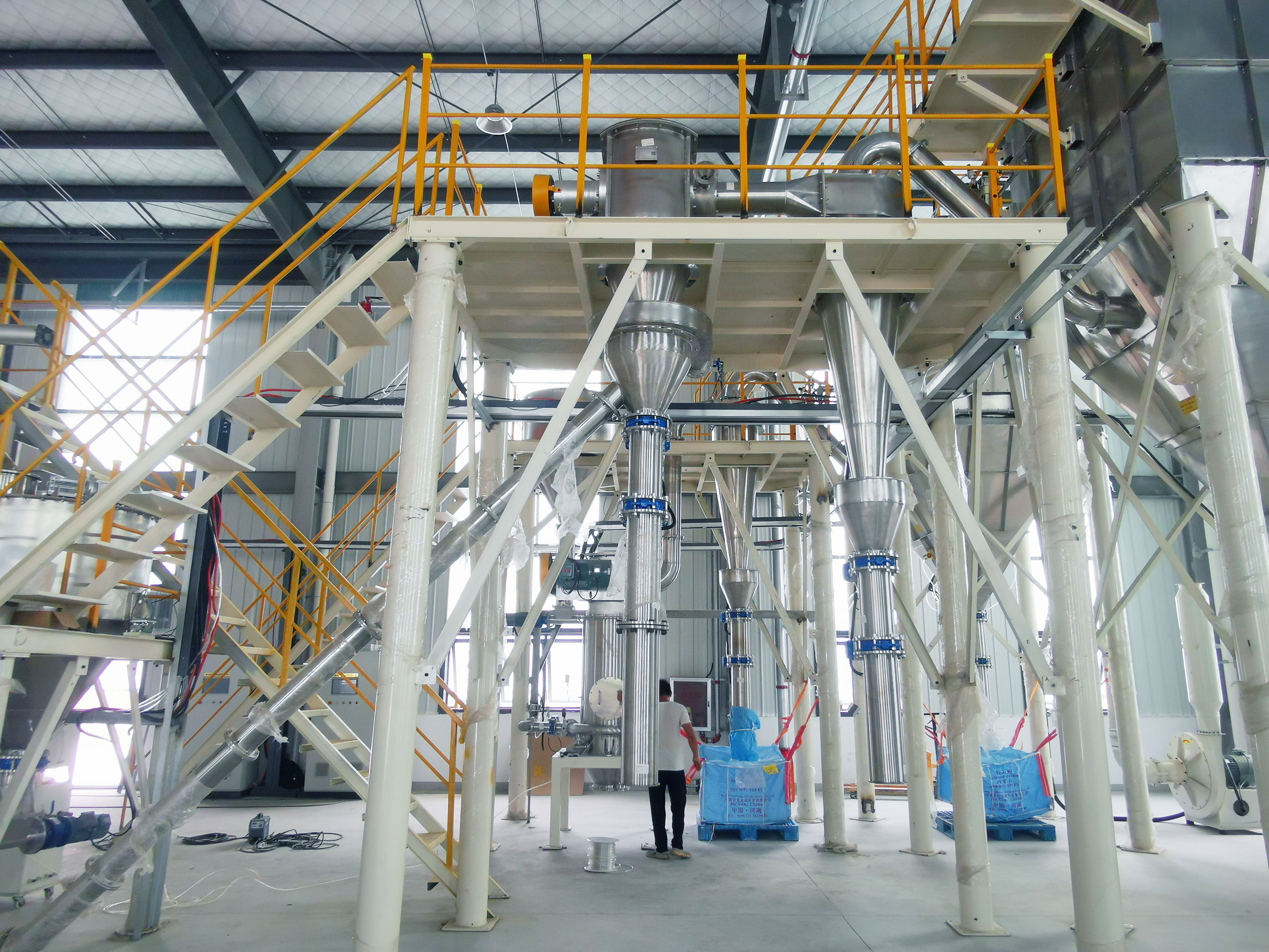 【Qingdao Shina】ATP Air Classification & QWJ Jet Milling Production Lines Successfully Commissioned for Customer