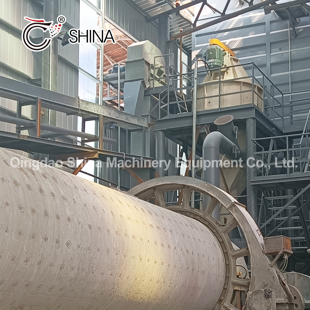 【 Qingdao Shina 】 Introduction of ultrafine grinding and grading equipment for ceramic proppant raw materials