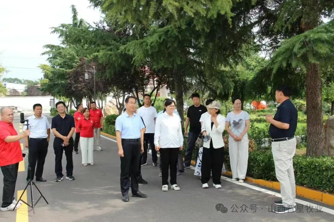 山西省鸡产业技术体系专家赴晋星集团开展交流指导活动
