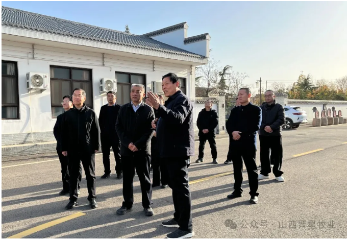 運城市農業農村局張建軍局長調研晉星食品公司