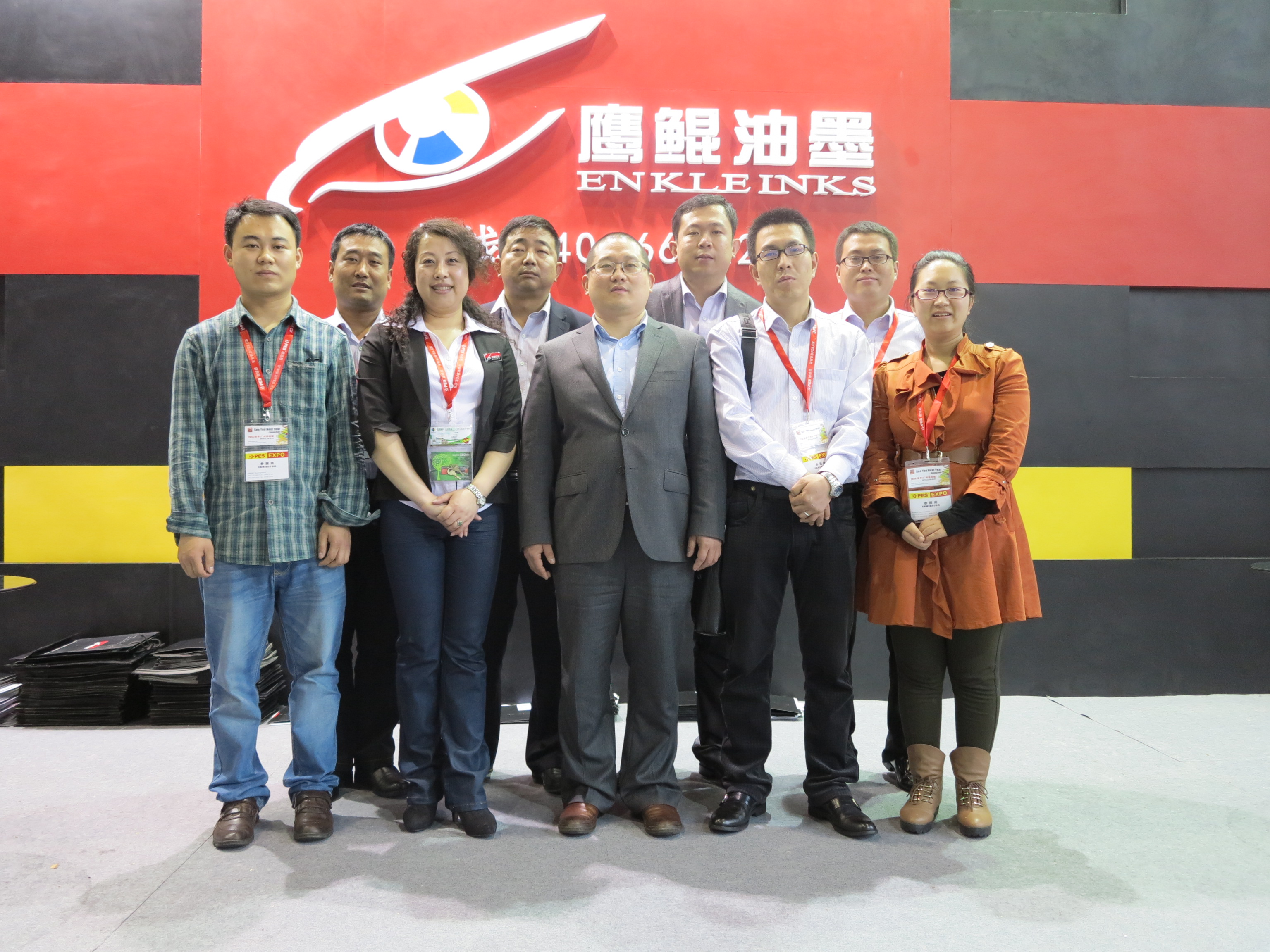In 2013,Shanxi Enkle business Company attended Guangzhou International Sign Expo;