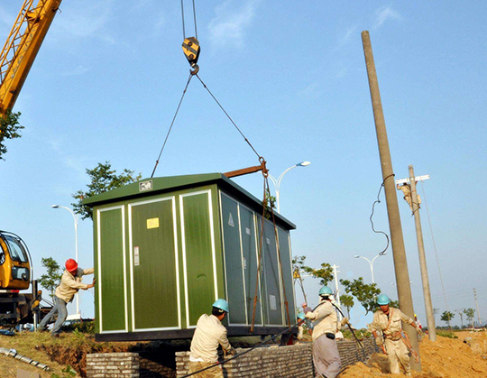 醫(yī)藥園區(qū)中央大道電力線路改造工程