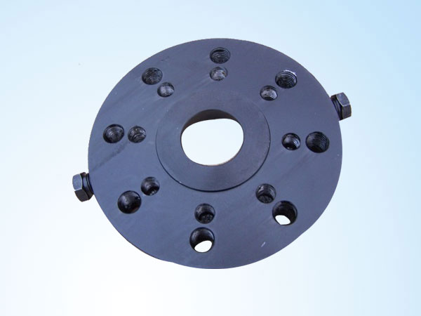 Octagonal blind plate