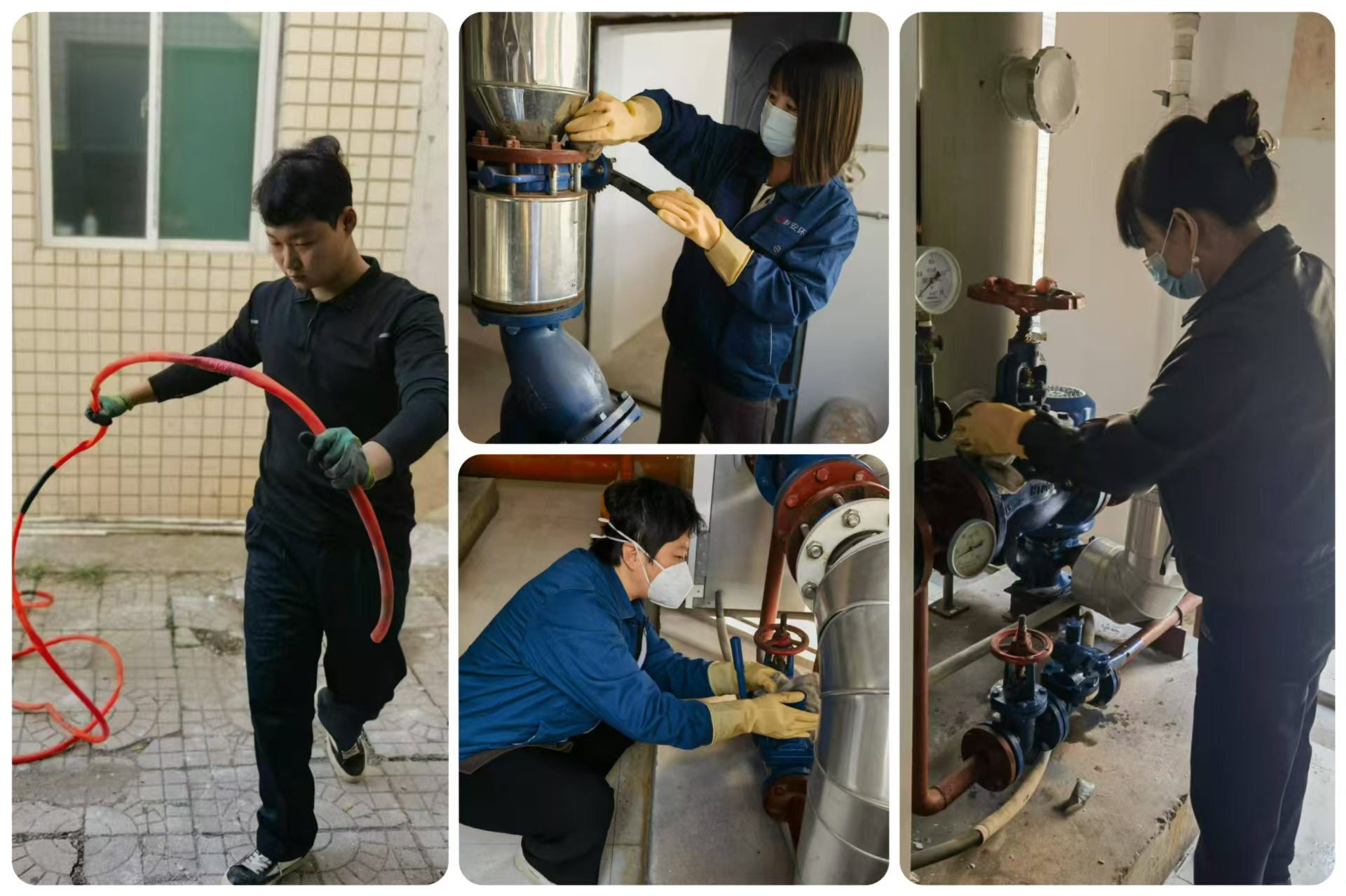 运行现场清理卫生