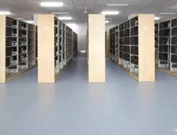 昊山pvc吸音塑胶地板是图书馆地板的首选