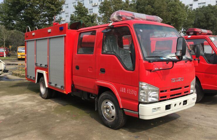 9418慶鈴五十鈴2噸水罐消防車