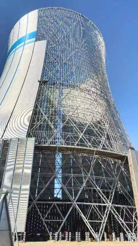 新疆哈密鋼結構間冷塔設備安裝