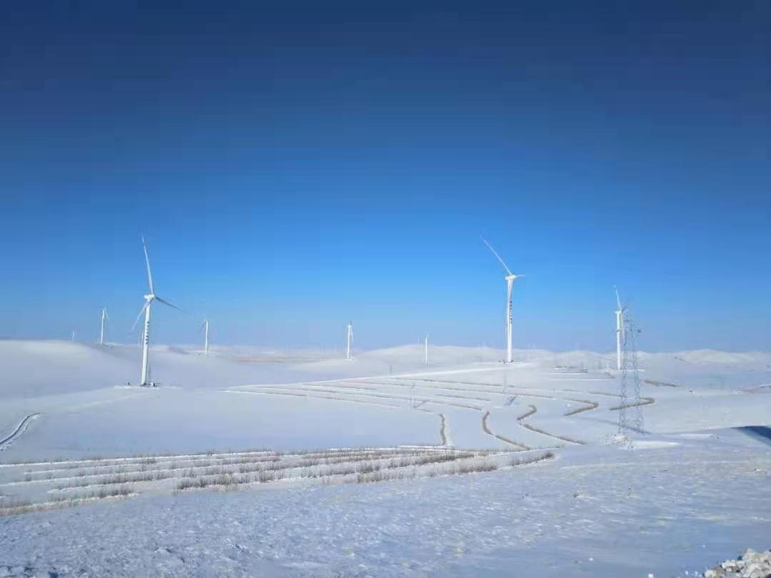 風盛正鑲白旗特高壓外送20萬千瓦風電場風機安裝項目